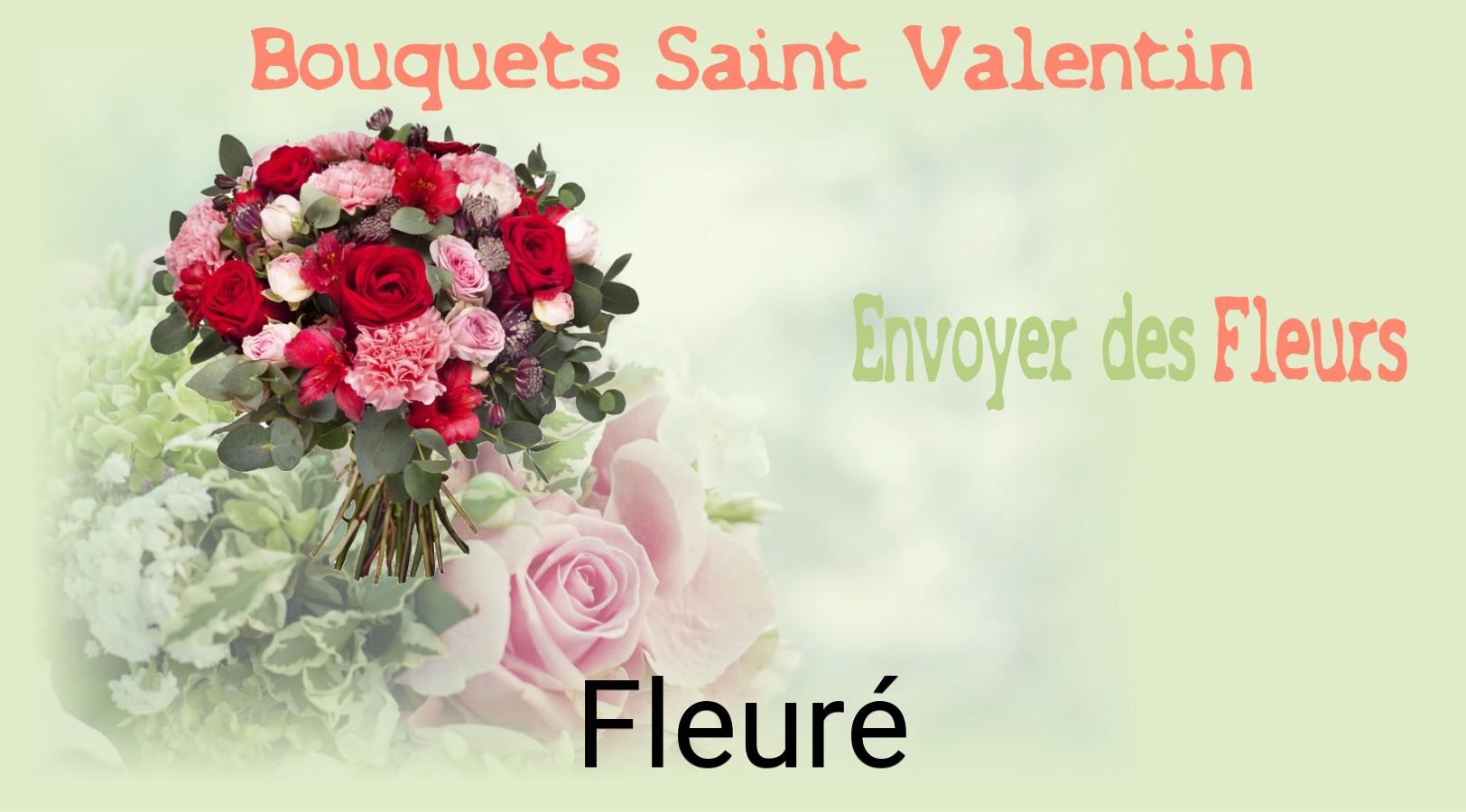 Roses de Saint-Valentin livrées à Fleuré